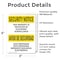 Signmission Electronic Surveillance Bilingual OSHA Security Notice Sign, Vinyl Decal, 3.5in W x 5in L, 2PK OS-2PACK-SN-D-35-L-11532 - alternate 6